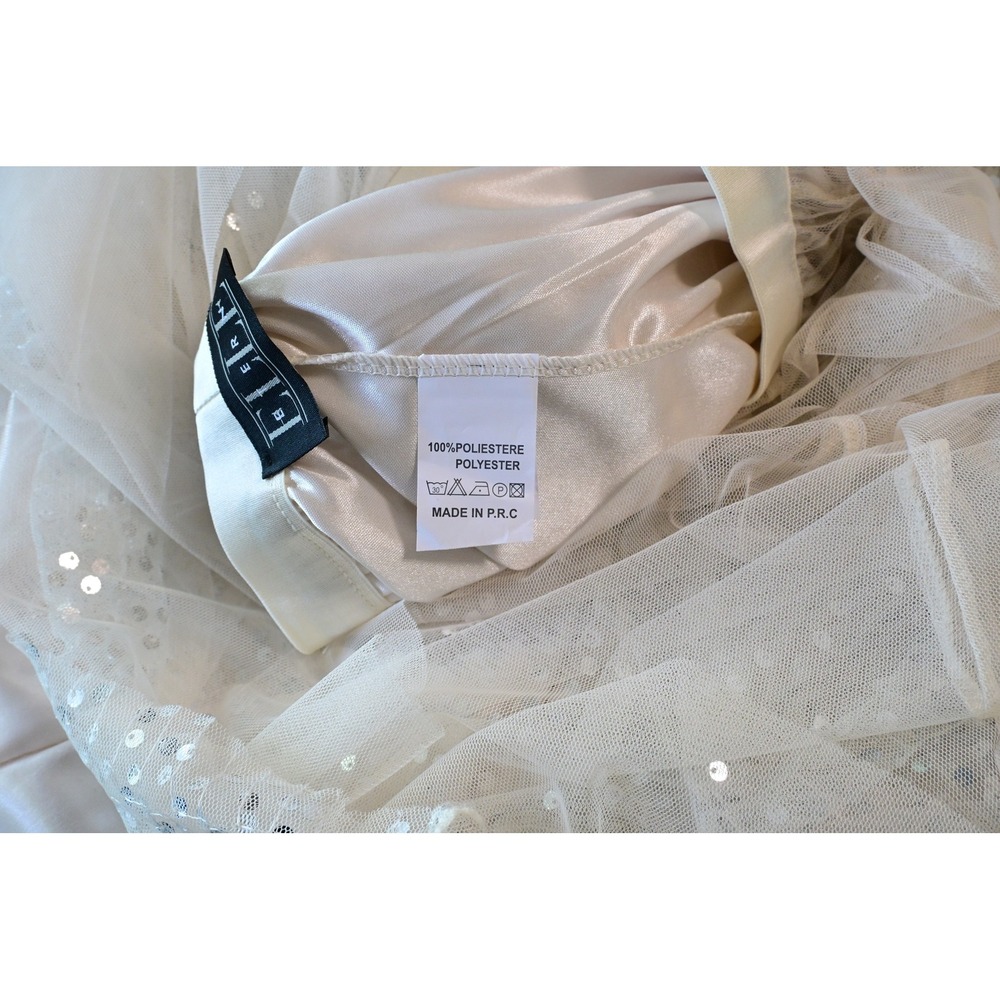 Etern Sequin Tulle Midi Skirt Women XS Like New - Picture 9 of 9